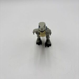 Jurassic Park Velociraptor Blue Moveable Mouth Limbs Figure‎ 5" Inch Head To Toe